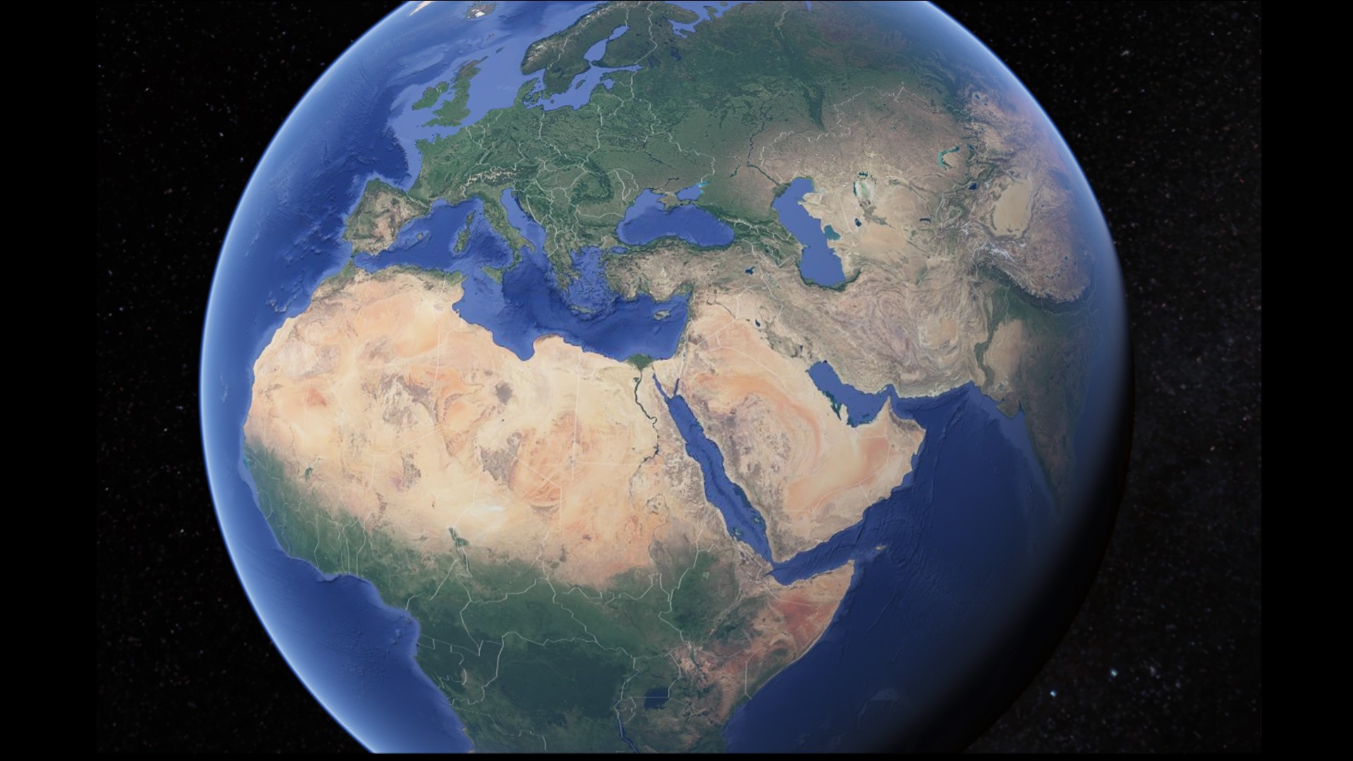 Google Earth Планета земля